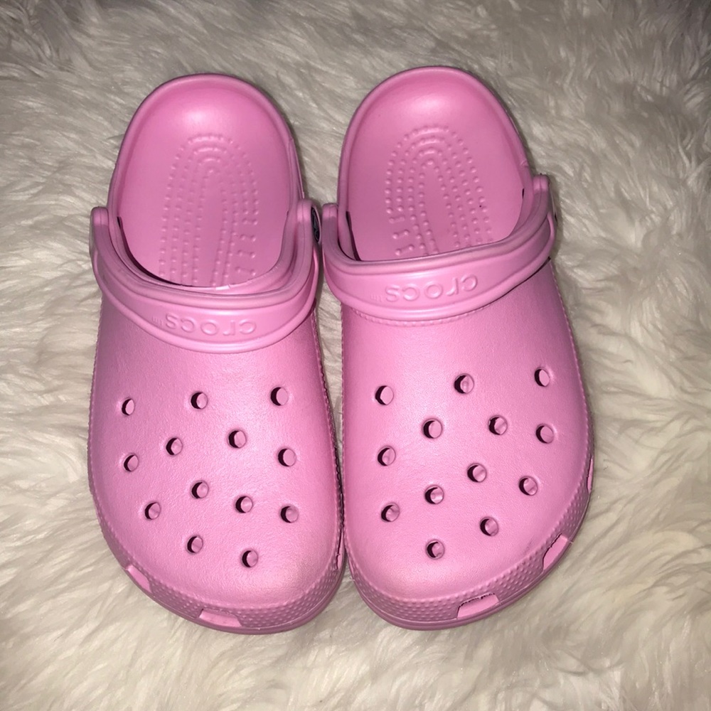 Pink CROCS